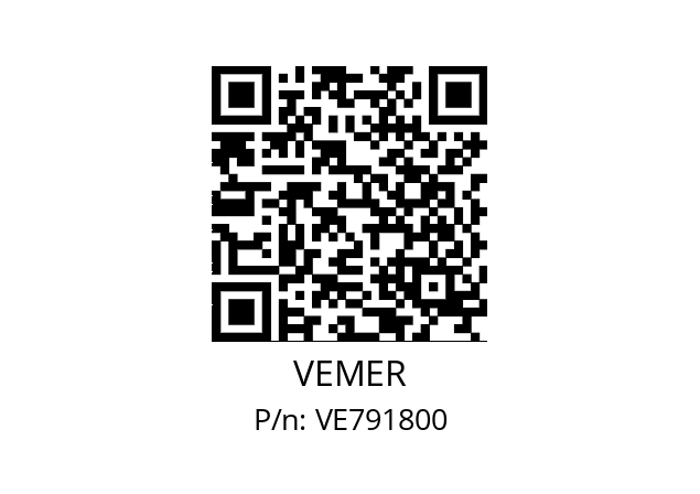   VEMER VE791800