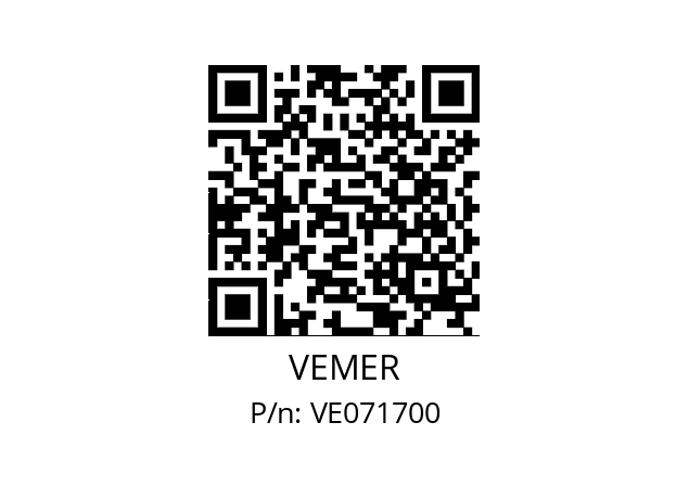   VEMER VE071700