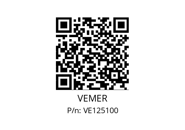   VEMER VE125100