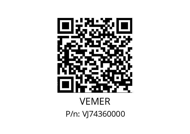   VEMER VJ74360000