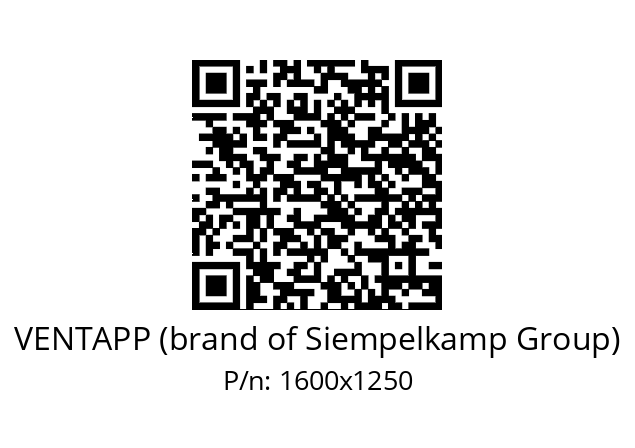   VENTAPP (brand of Siempelkamp Group) 1600х1250