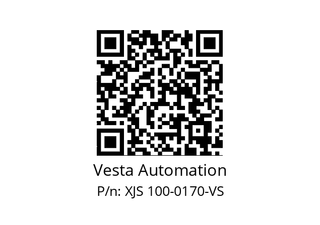   Vesta Automation XJS 100-0170-VS