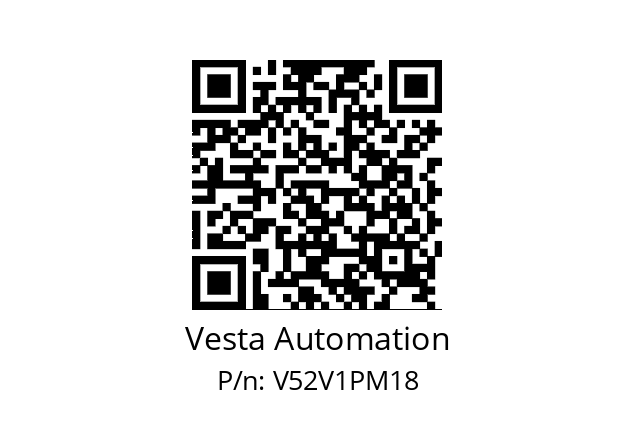   Vesta Automation V52V1PM18