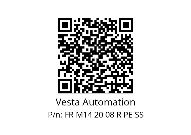   Vesta Automation FR M14 20 08 R PE SS