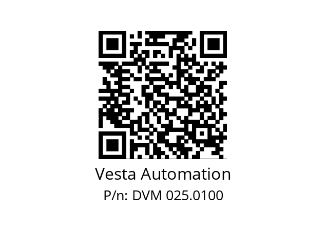   Vesta Automation DVM 025.0100