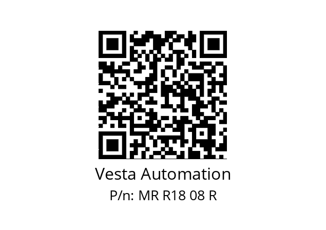   Vesta Automation MR R18 08 R