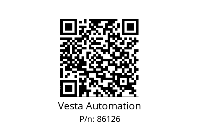   Vesta Automation 86126