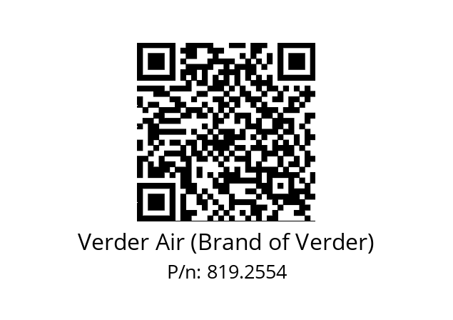   Verder Air (Brand of Verder) 819.2554