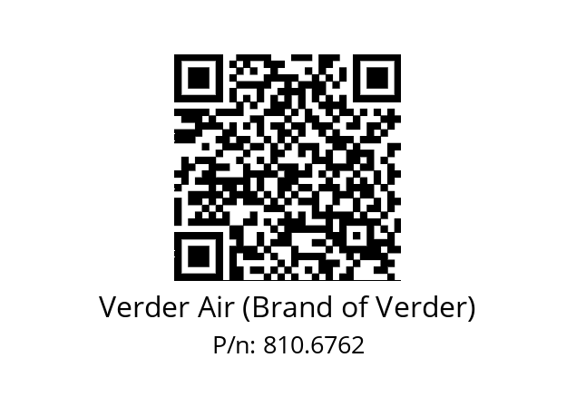   Verder Air (Brand of Verder) 810.6762