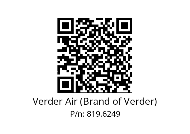   Verder Air (Brand of Verder) 819.6249