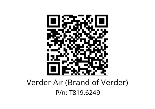   Verder Air (Brand of Verder) T819.6249