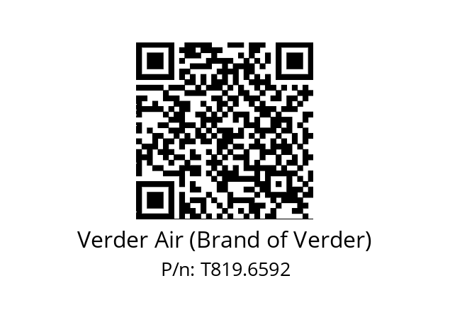   Verder Air (Brand of Verder) T819.6592