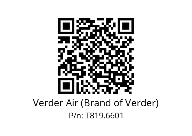   Verder Air (Brand of Verder) T819.6601