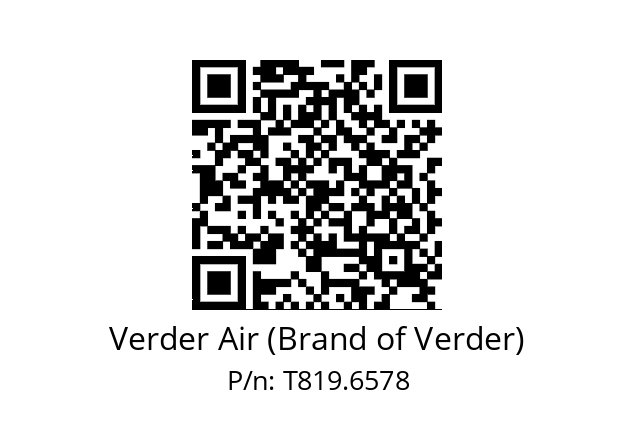   Verder Air (Brand of Verder) T819.6578