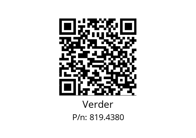   Verder 819.4380