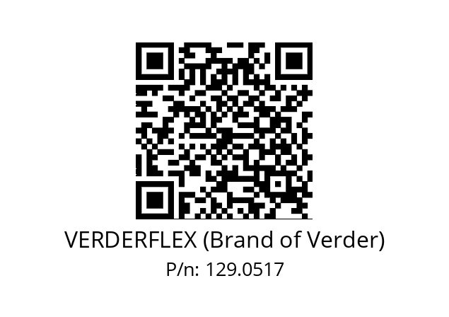   VERDERFLEX (Brand of Verder) 129.0517