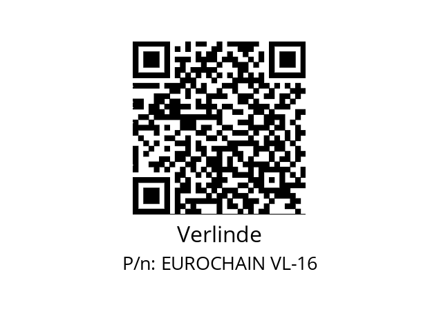   Verlinde EUROCHAIN VL-16