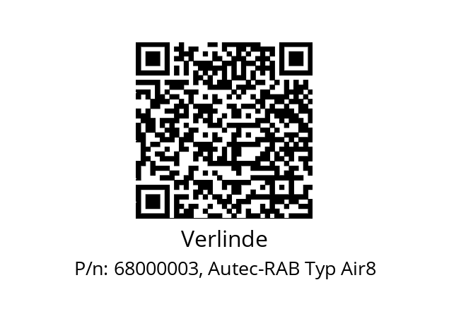   Verlinde 68000003, Autec-RAB Typ Air8