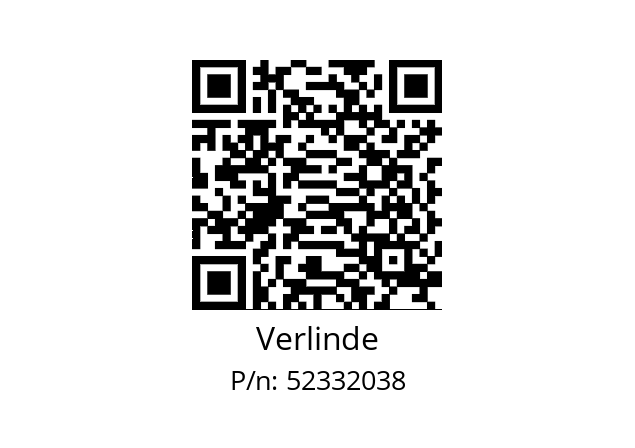   Verlinde 52332038