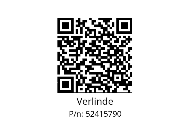   Verlinde 52415790