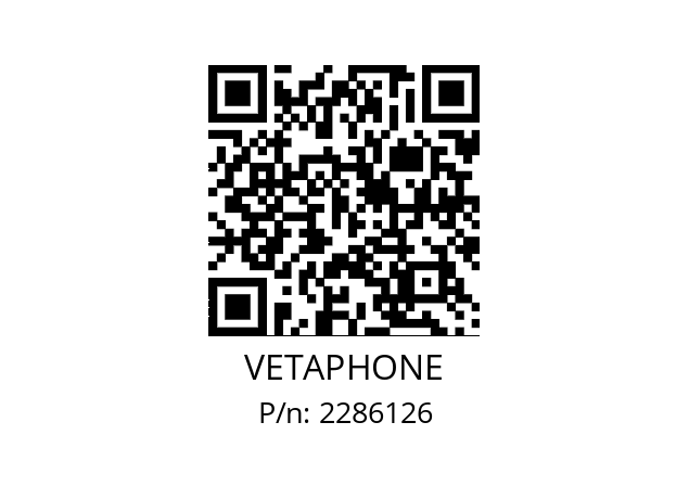   VETAPHONE 2286126