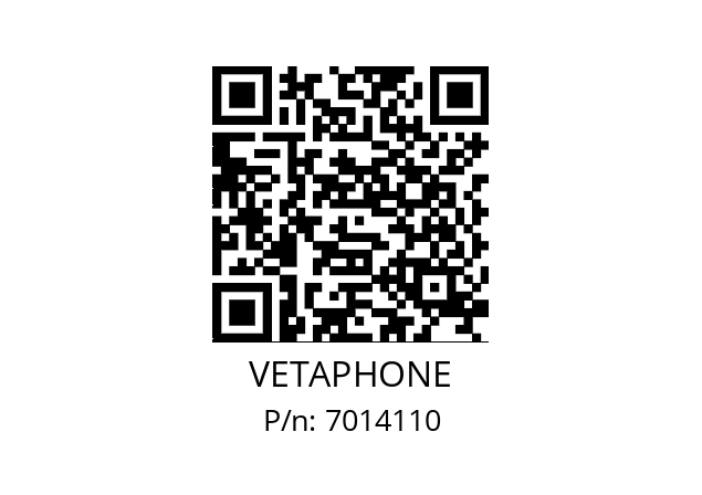   VETAPHONE 7014110