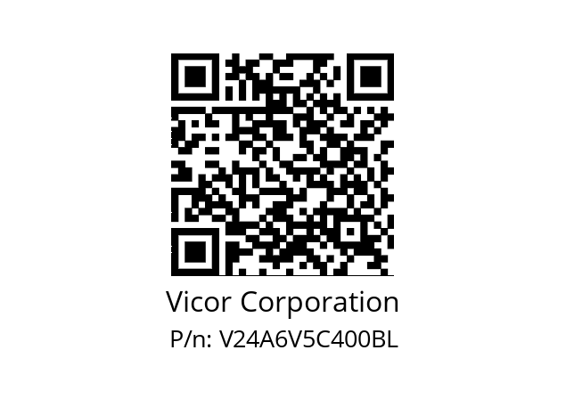   Vicor Corporation V24A6V5C400BL