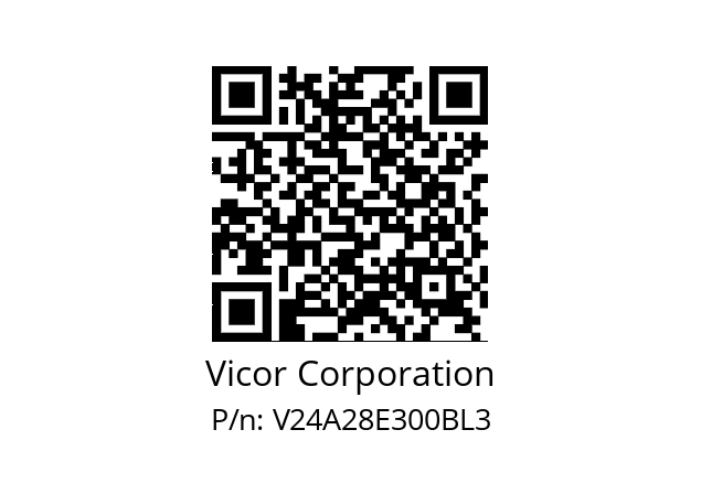   Vicor Corporation V24A28E300BL3