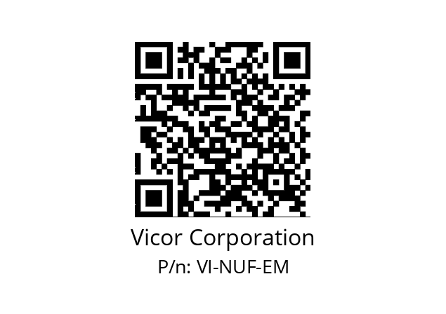   Vicor Corporation VI-NUF-EM