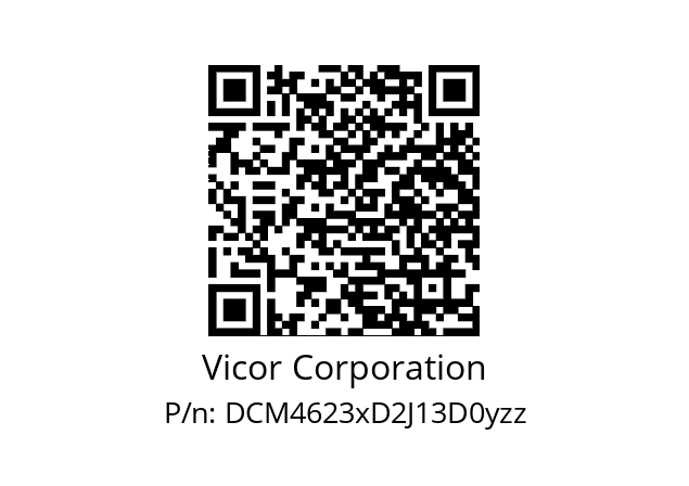   Vicor Corporation DCM4623xD2J13D0yzz