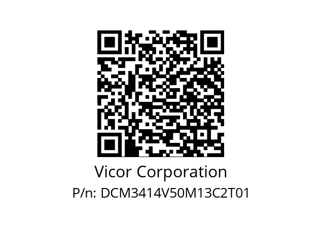   Vicor Corporation DCM3414V50M13C2T01