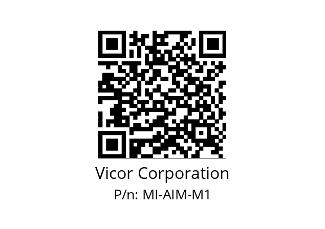   Vicor Corporation MI-AIM-M1