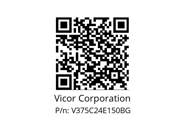   Vicor Corporation V375C24E150BG