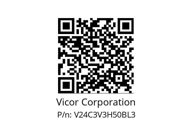   Vicor Corporation V24C3V3H50BL3