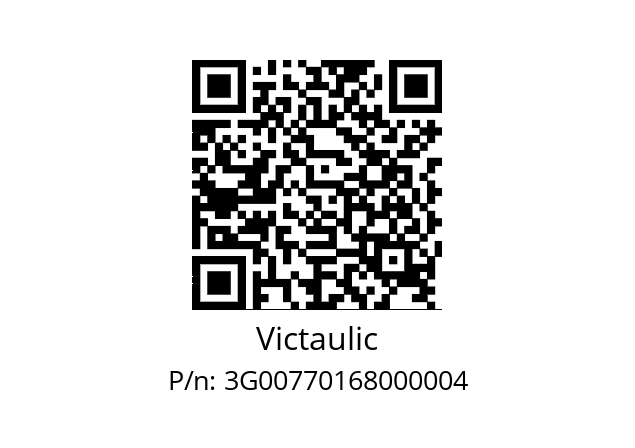   Victaulic 3G00770168000004