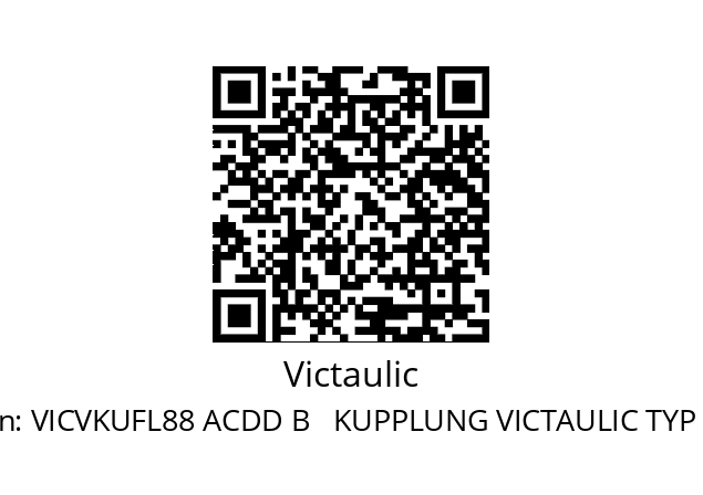   Victaulic VICVKUFL88 ACDD B   KUPPLUNG VICTAULIC TYP 75