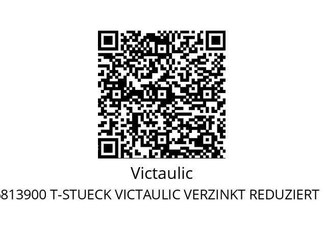   Victaulic F00250168000010 F025G0016813900 T-STUECK VICTAULIC VERZINKT REDUZIERT 168.3 X139.7MM ALLSEITIG GENUT