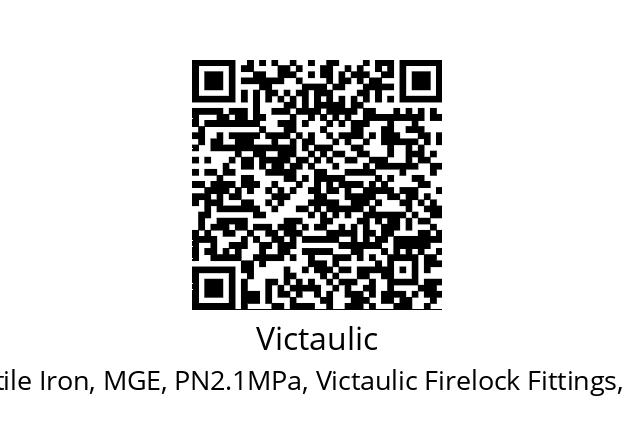   Victaulic '45 Elbow, Ductile Iron, MGE, PN2.1MPa, Victaulic Firelock Fittings,  Galvanized , DN100