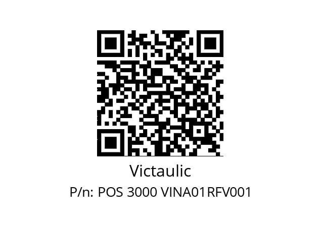   Victaulic POS 3000 VINA01RFV001