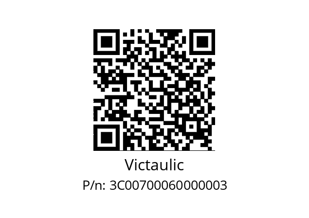   Victaulic 3C00700060000003