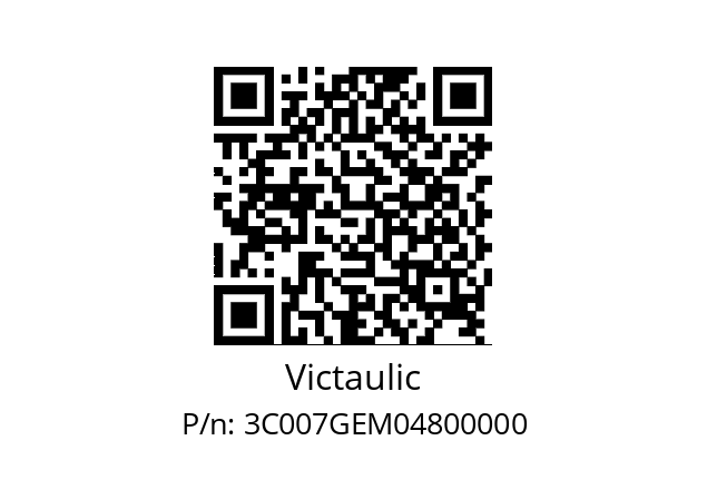   Victaulic 3C007GEM04800000