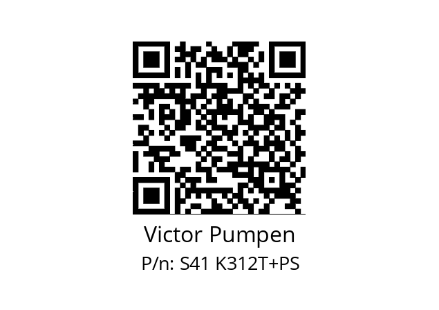   Victor Pumpen S41 K312T+PS