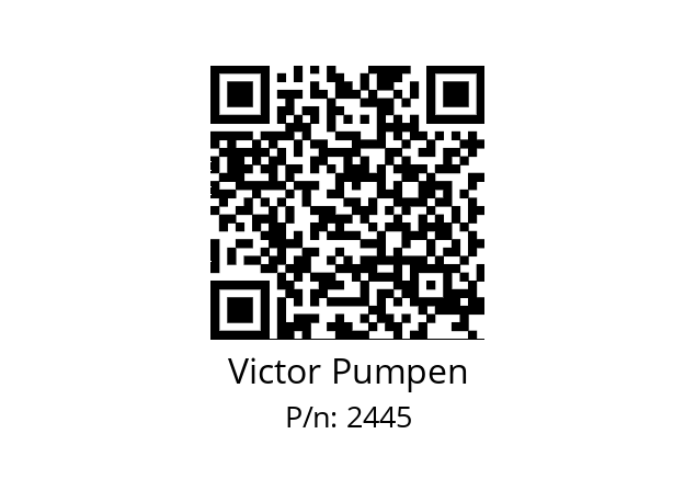   Victor Pumpen 2445