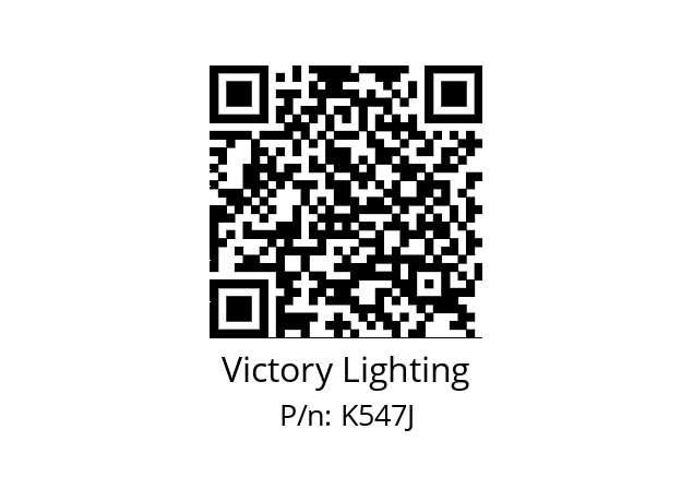   Victory Lighting K547J