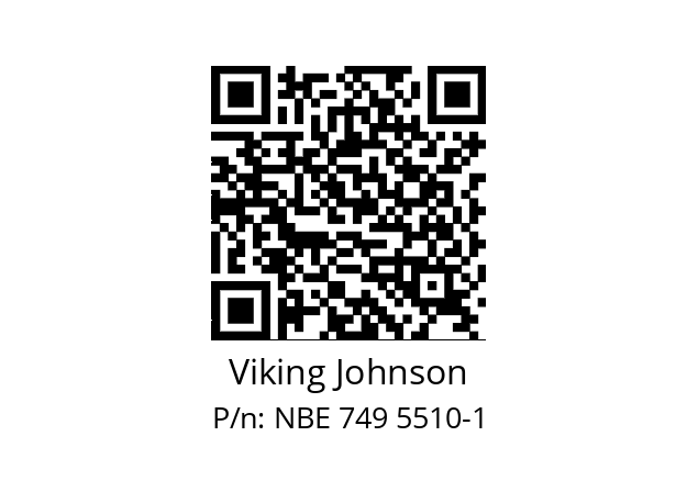   Viking Johnson NBE 749 5510-1