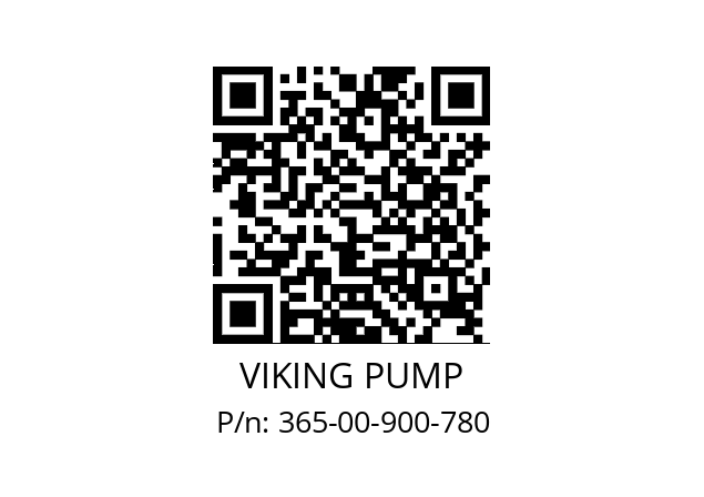   VIKING PUMP 365-00-900-780