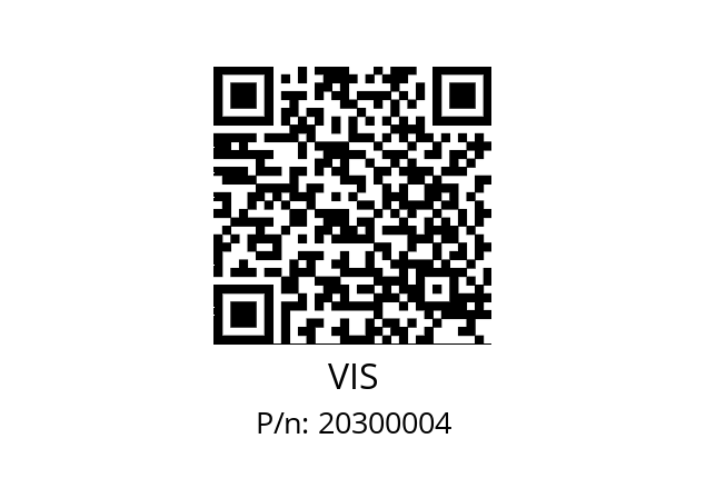   VIS 20300004