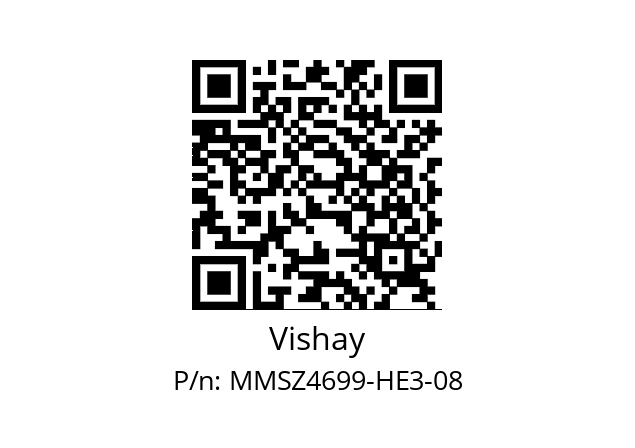   Vishay MMSZ4699-HE3-08