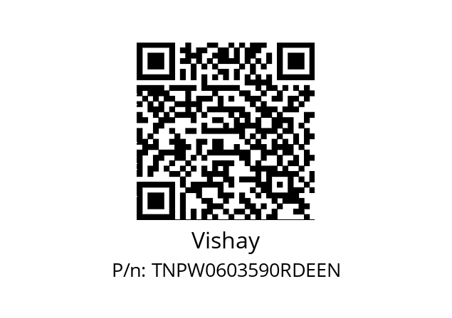   Vishay TNPW0603590RDEEN