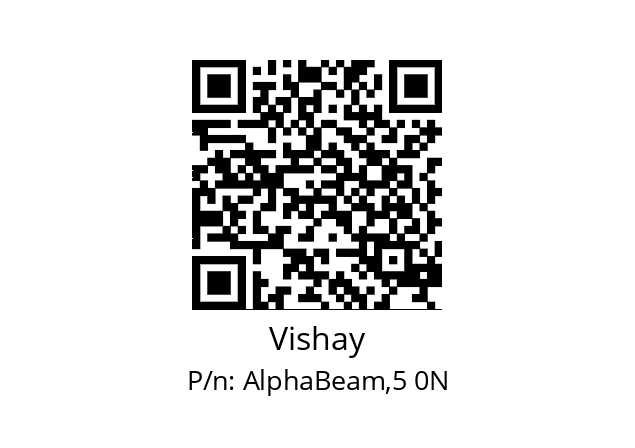   Vishay AlphaBeam,5 0N